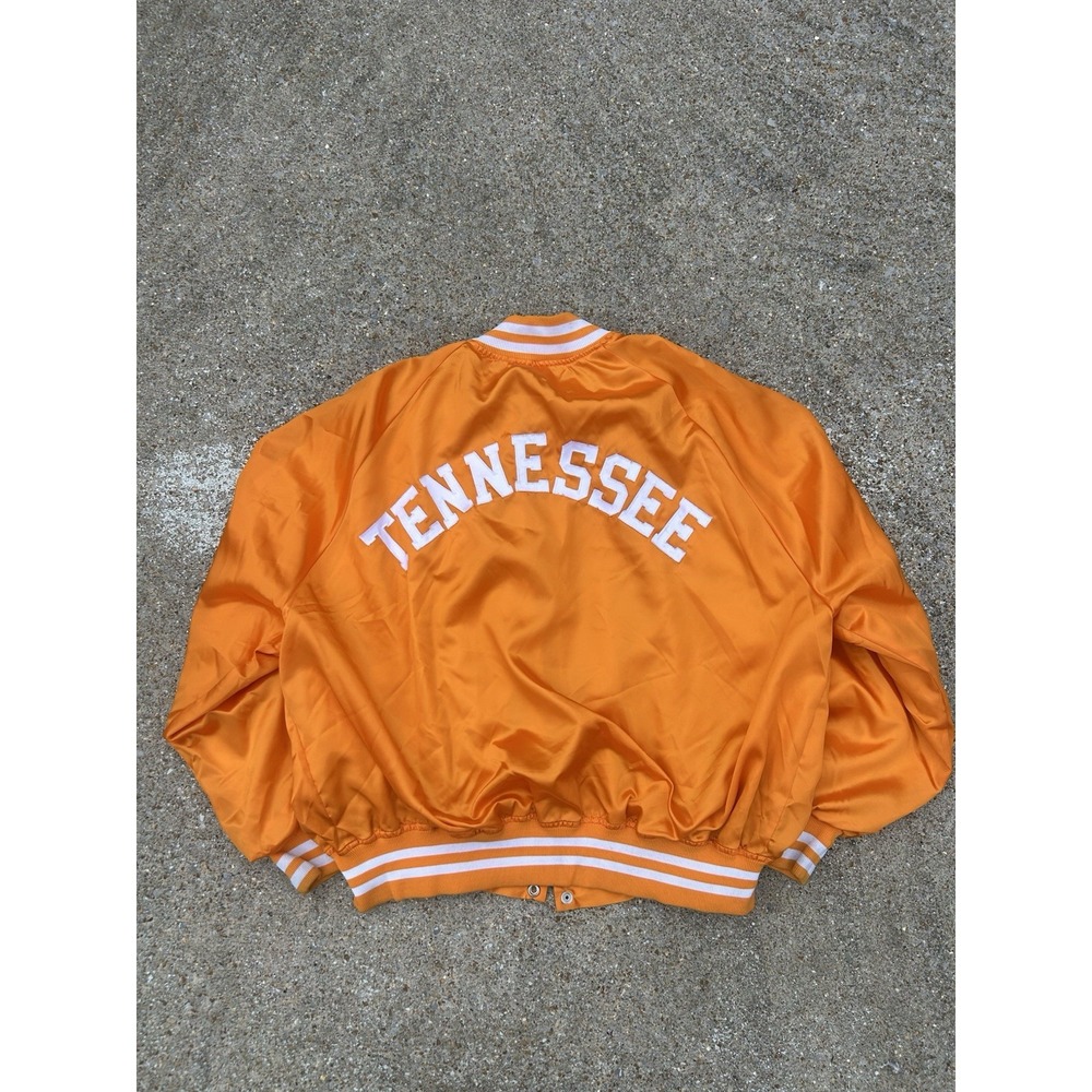 Tennessee Volunteers Vintage Orange Satin Jacket Men’s Size 2XL